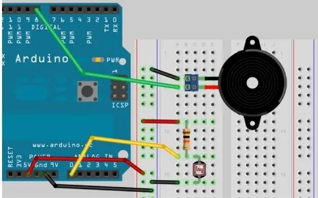 Circuit орнотуу жана Beadboard