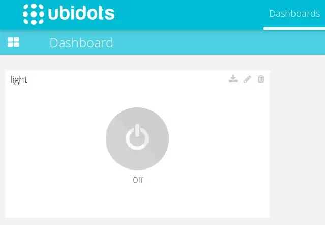 Pagtanggap ng Data Mula sa Ubidots