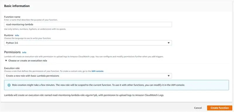 Ստեղծեք AWS Lambda