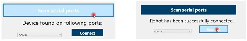Connecteu el programari Robot + PCB +