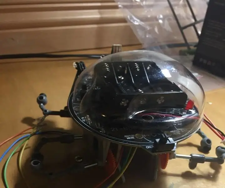 Samoučen robot Maze Crab Robot PROTOTIP 1 STANJE NEPOPOLNO: 11 korakov