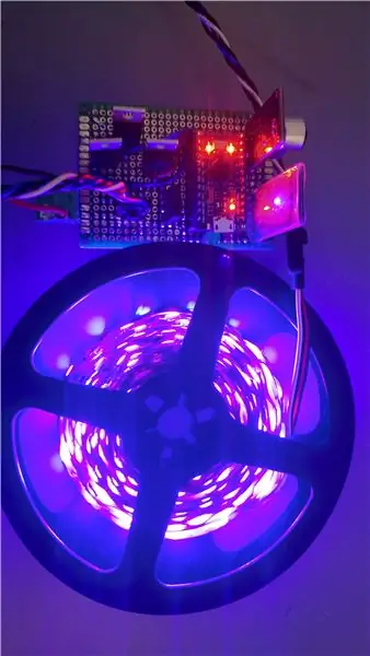 RGB Led Strip የብሉቱዝ መቆጣጠሪያ V3 + የሙዚቃ ማመሳሰል + የአካባቢ ብርሃን ቁጥጥር