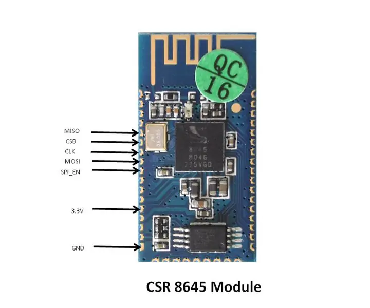 Programació del mòdul CSR Bluetooth: 7 passos