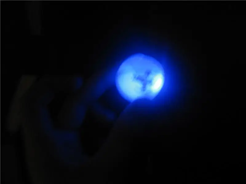 LED Ping Pong Ball (ปรับปรุง): 6 ขั้นตอน