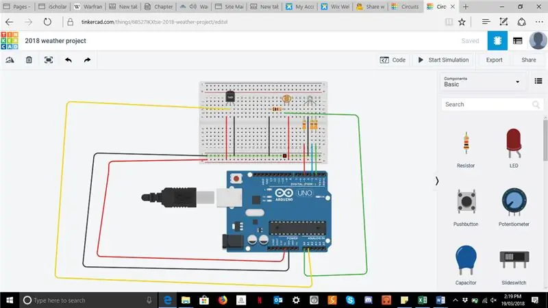 Vremenska postaja z Arduinom