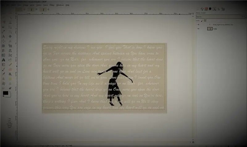 Lyric/Citation Gimp Project