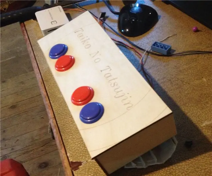 DIY Osu! Taiko Controller: 5 pasos