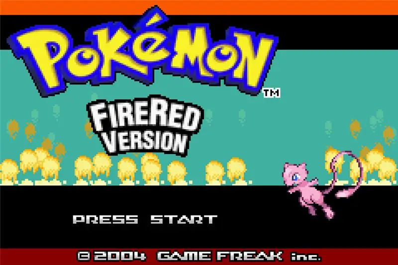 Rediger GBA Pokémon Title Screen Sprite: 10 trinn (med bilder)