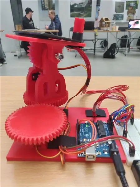 UCL - Embedded // Dual Axis Light Tracker för solpaneler