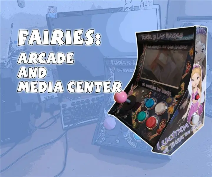 Mga diwata: Portable Arcade at Media Center: 5 Mga Hakbang