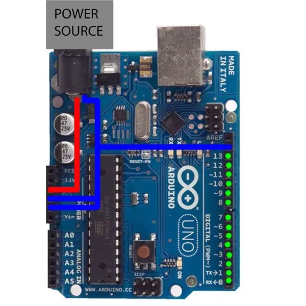 Arduino נגד מעגל בסיסי