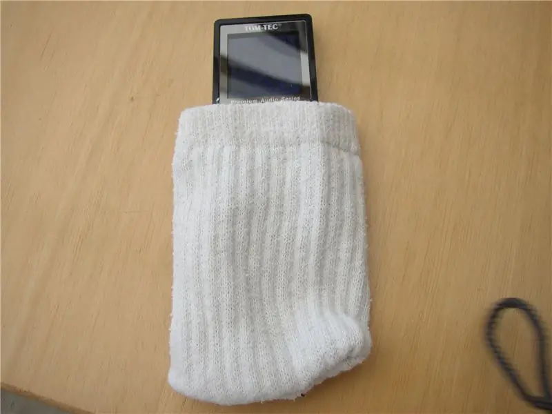 Modification de l'étui à chaussettes pour iPod : 4 étapes