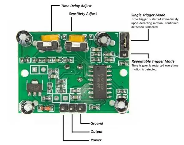 PIR Motion Sensors кантип иштейт