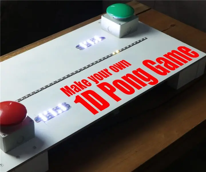 Crea tu propio juego 1D Pong: 5 pasos (con imágenes)