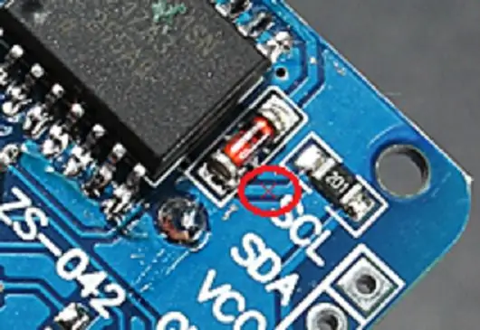 Подключите светодиодный матричный дисплей и RTC к ESP8266