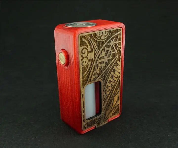 3D gedruckter Vape / Squonk Mod - Gunook