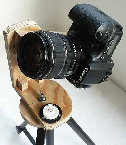 Cara Membina Tripod Head dengan $ 10 Itu Panorama: 5 Langkah (dengan Gambar)