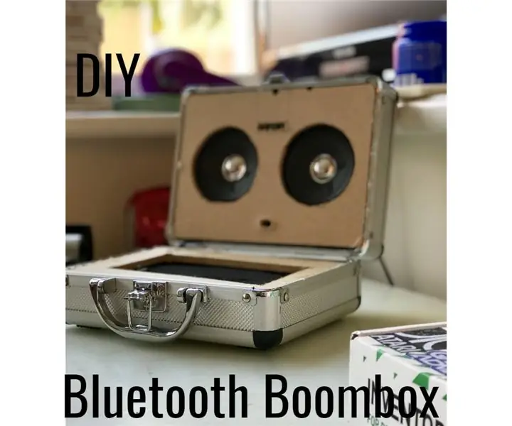 Bluetooth Boombox laddningsdocka (återvunna delar !!!): 6 steg