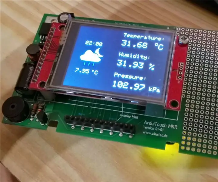 Säämonitori Arduino MKR ENV -kilvellä: 6 vaihetta