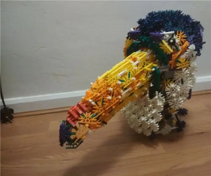 Аниматроник Knex Toucan: 8 шагов