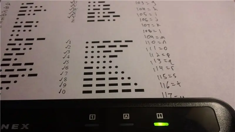 Morsecode-toetsenbord: 5 stappen