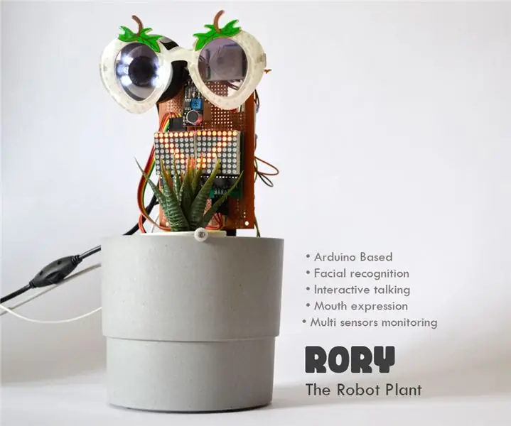 Rory the Robot Plant: 5 passos (amb imatges)