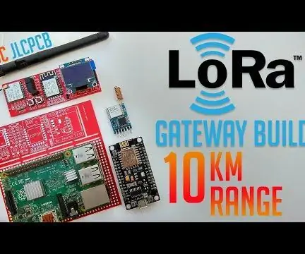 15 $ LoRa vārteja/mezgls ESP8266 Build PCB 3cmX8cm Izmērs: 6 soļi