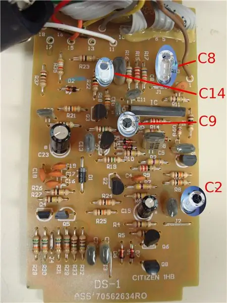 Elimineu els components antics