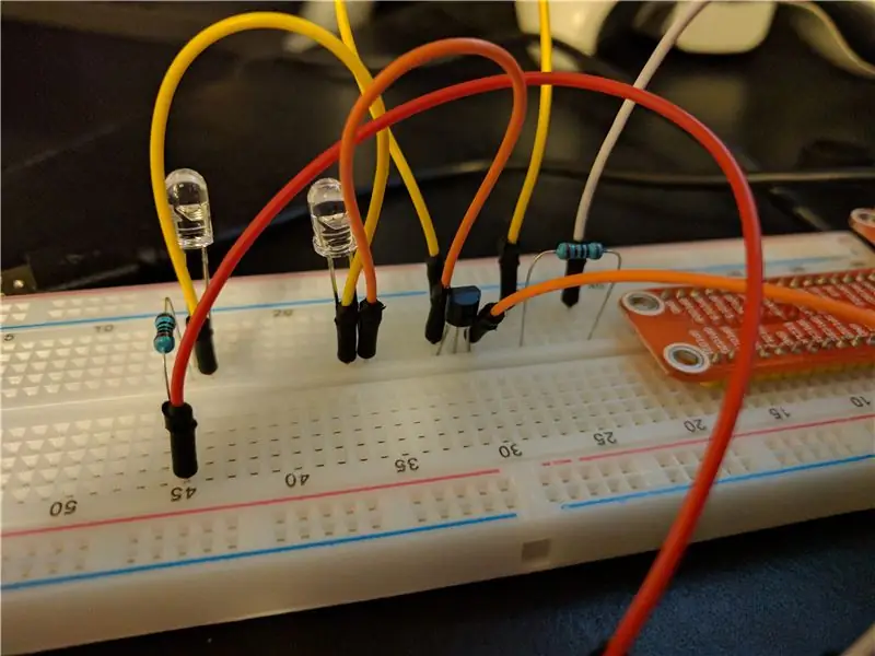 IR LED aansluiten (juiste methode)