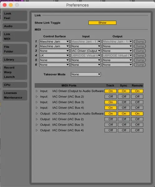 Configuración