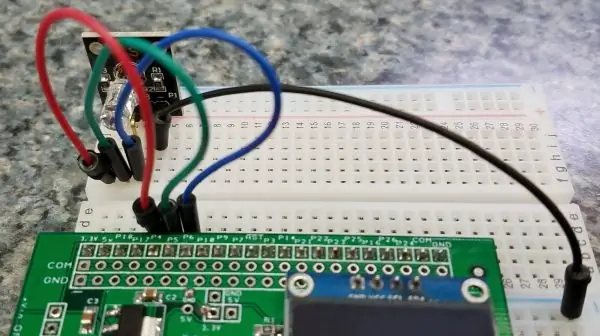 RGB LED -module -eksperimentaansluiting