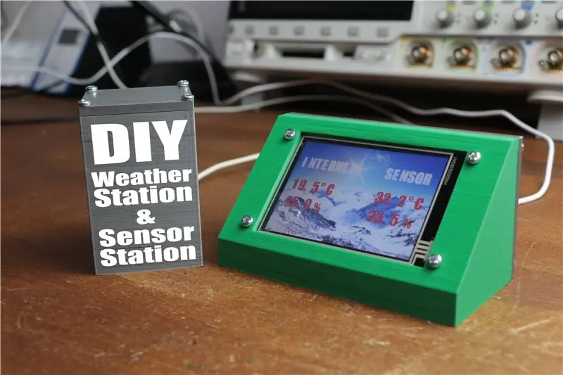 DIY Väderstation & WiFi Sensor Station