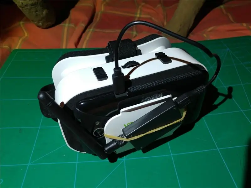 Pag-mount sa FPV Goggles