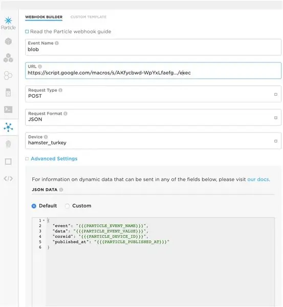 I-configure ang Cloud ng Particle