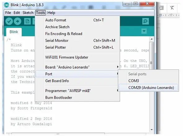 Kuandika kwenye Arduino IDE