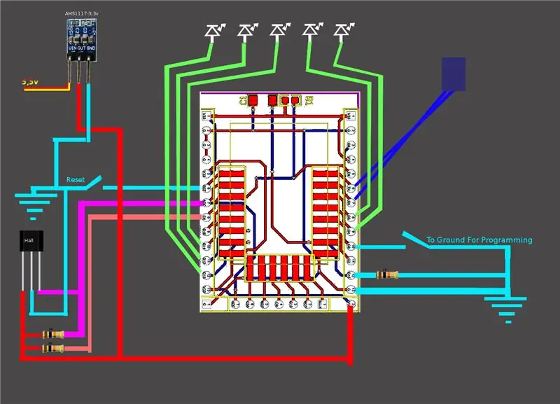 Breadboard Uw ESP8266 (optioneel)