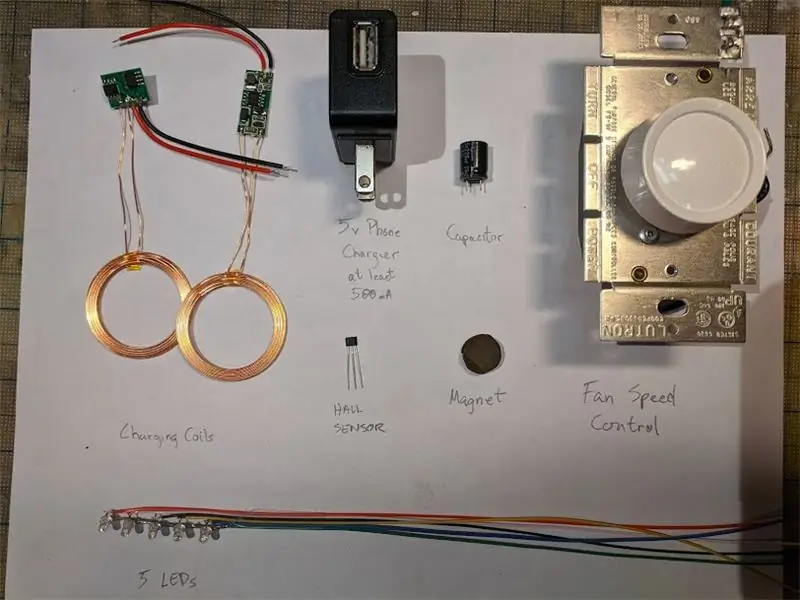 ESP8266 POV ventilator z uro in posodobitvijo besedila spletne strani