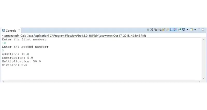 Hogyan készítsünk egyszerű számológépet Java -ban