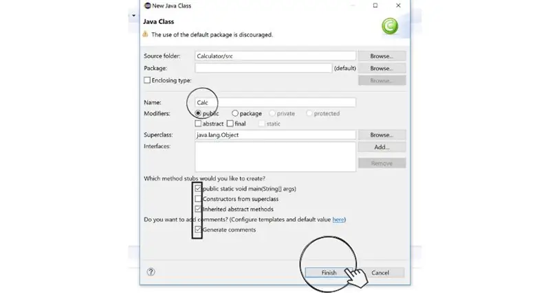 Configurarea clasei dvs