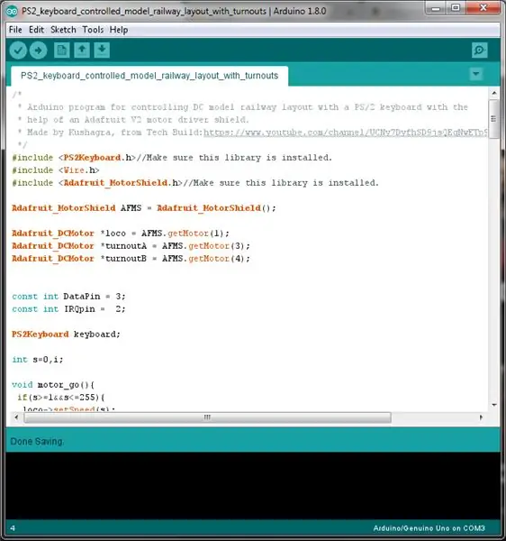 ตั้งโปรแกรมบอร์ด Arduino และเสียบปลั๊ก