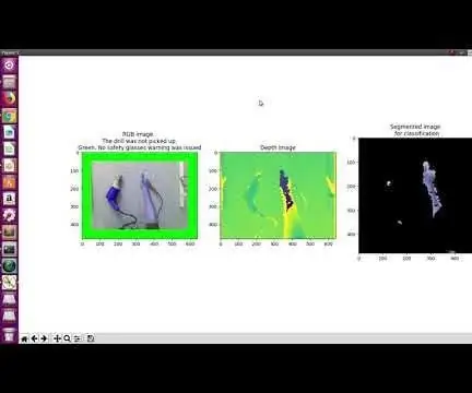 AI AIDS Eyes (sistem računalniškega vida, ki operaterje opozarja, naj nosijo zaščitna očala): 4 koraki