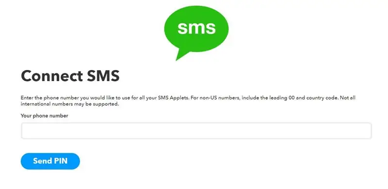 Konfigurasikan Applet SMS