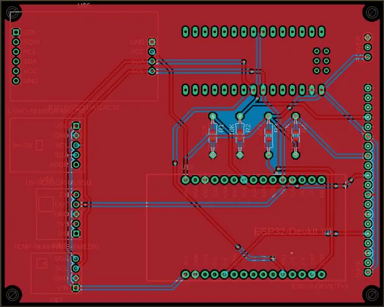 Design der Steuerplatine