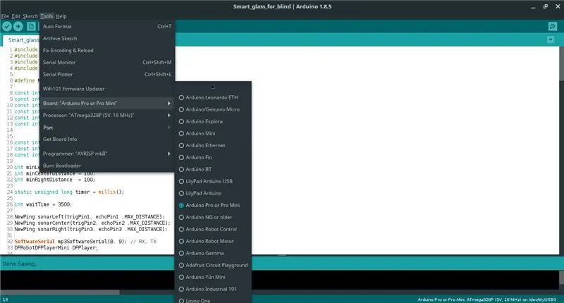 Tiempo de codificación: programe el Arduino Pro Mini