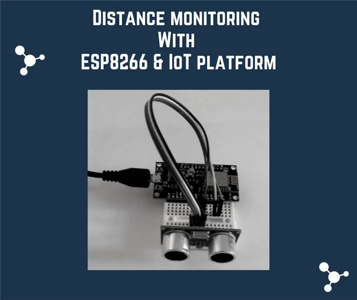 কিভাবে ESP8266 এবং AskSensors IoT ক্লাউড দিয়ে অতিস্বনক দূরত্ব পর্যবেক্ষণ করবেন