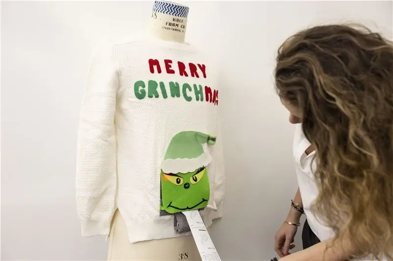 Merry Grinchmas Sweater, Thermal Printer + GemmaM0