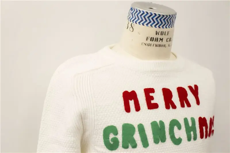 Sweater Merry Grinchmas, Pencetak Termal + GemmaM0