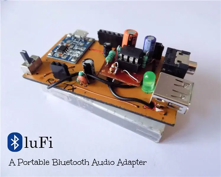 „Pasidaryk pats“„Bluetooth“garso adapteris - „BluFi“