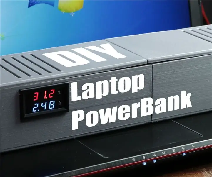 DIY Laptop PowerBank: 5 trinn (med bilder)