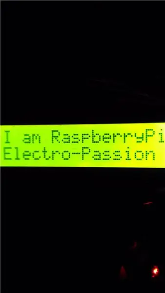 LCD 16x2 Schnittstelle mit Raspberry Pi